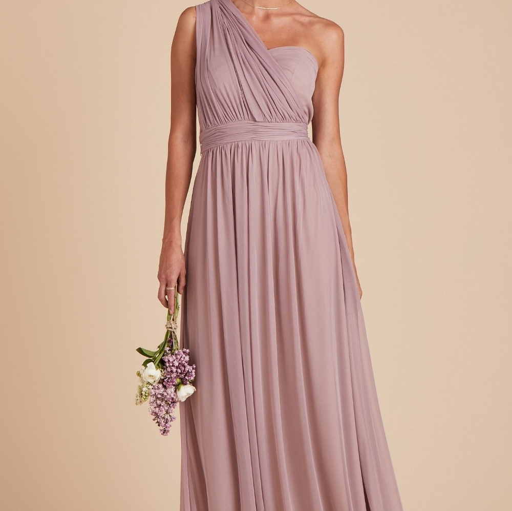 Birdy Grey Convertible Chickie Bridesmaid Dress Mauve NEW Size M - Picture 5 of 16